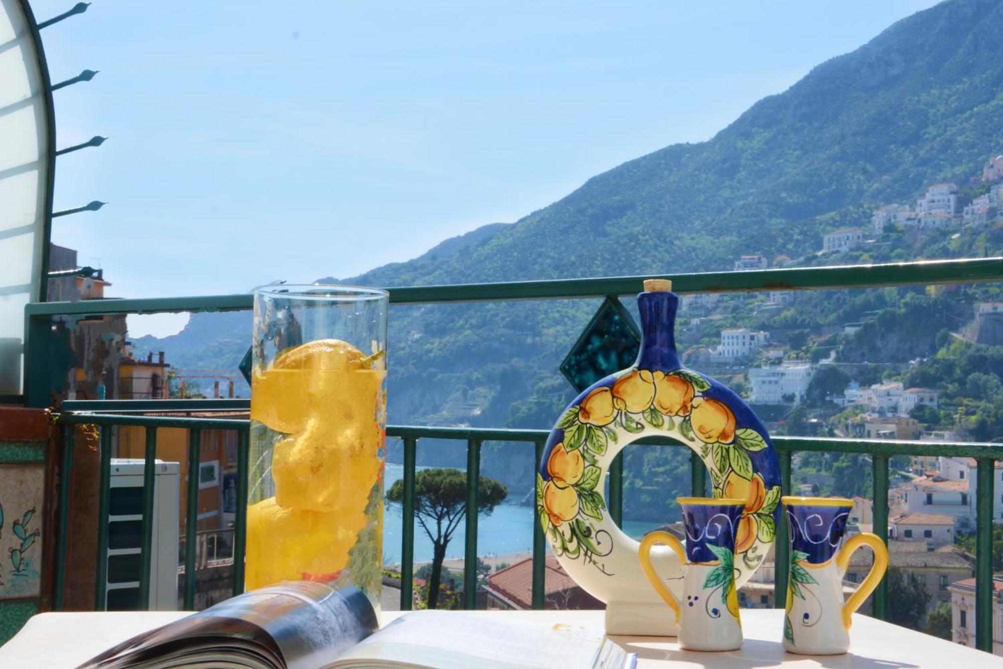 VietriPanoramic Flat Amalfi Coast - Sea View 1アパートメント エクステリア 写真