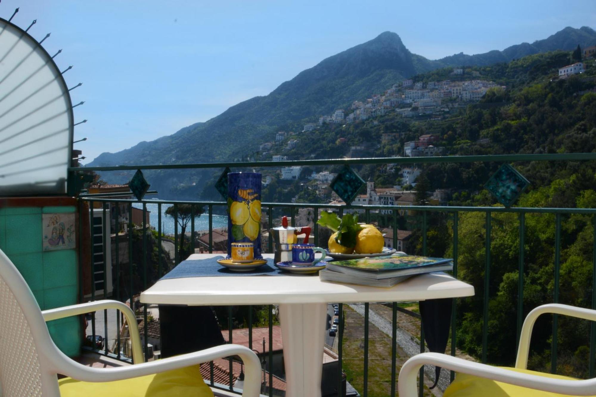 VietriPanoramic Flat Amalfi Coast - Sea View 1アパートメント エクステリア 写真
