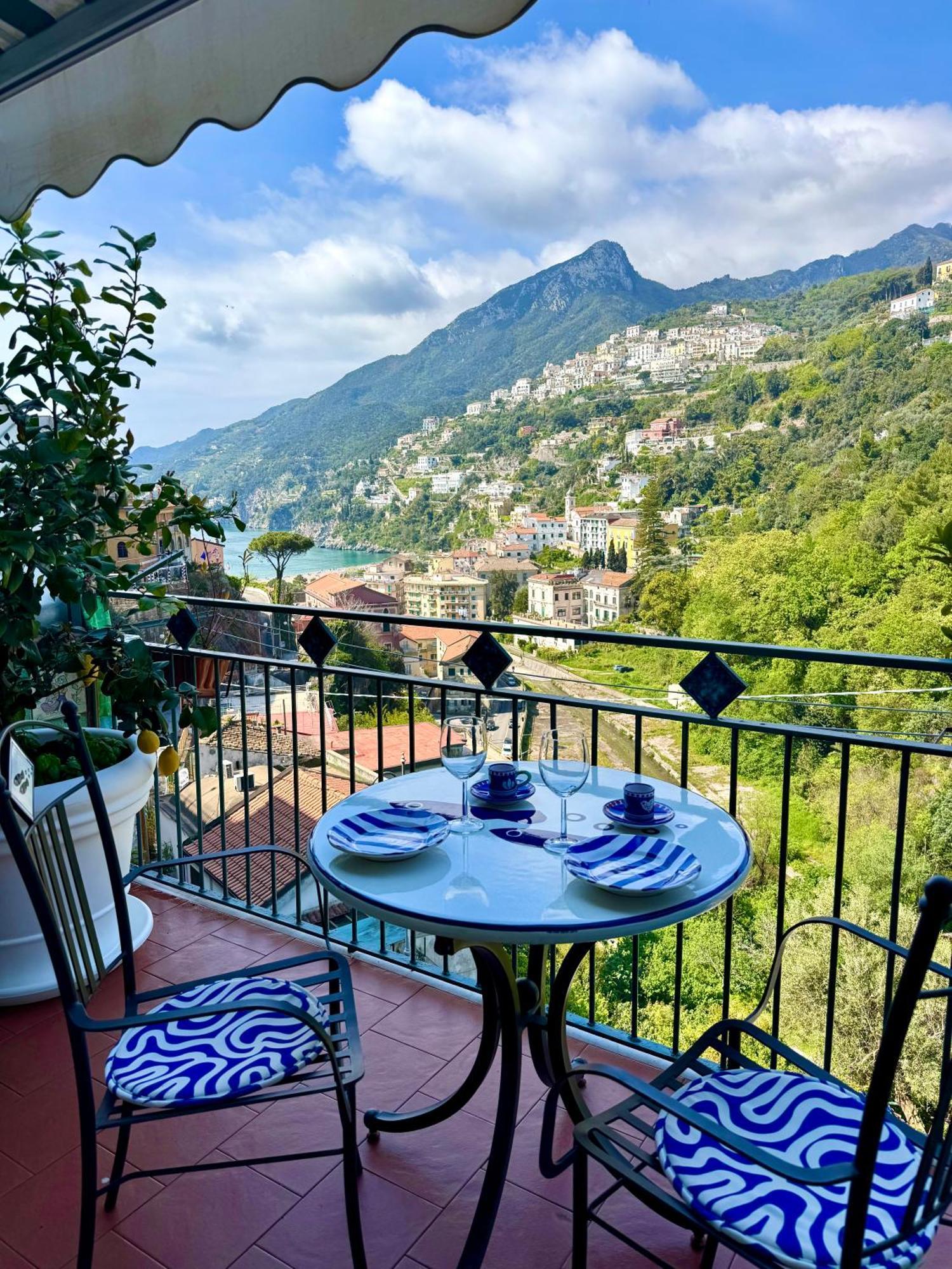VietriPanoramic Flat Amalfi Coast - Sea View 1アパートメント エクステリア 写真